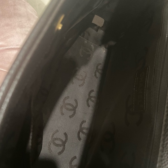 Chanel Caviar dark brown Timeless Cc tote - Picture 13 of 14